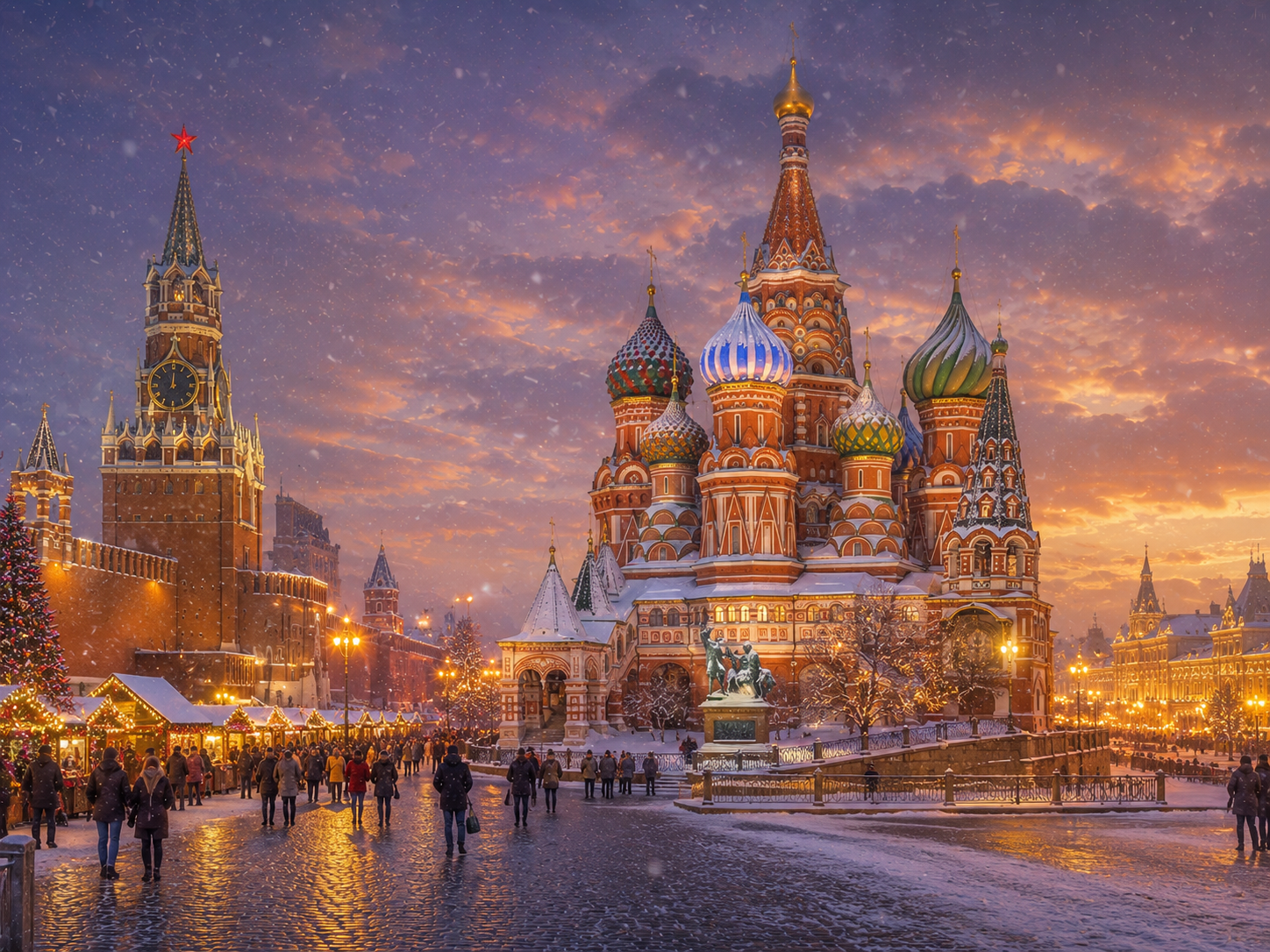 A scenic view of Russia