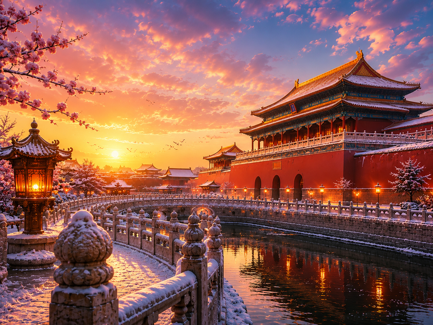 A scenic view of China