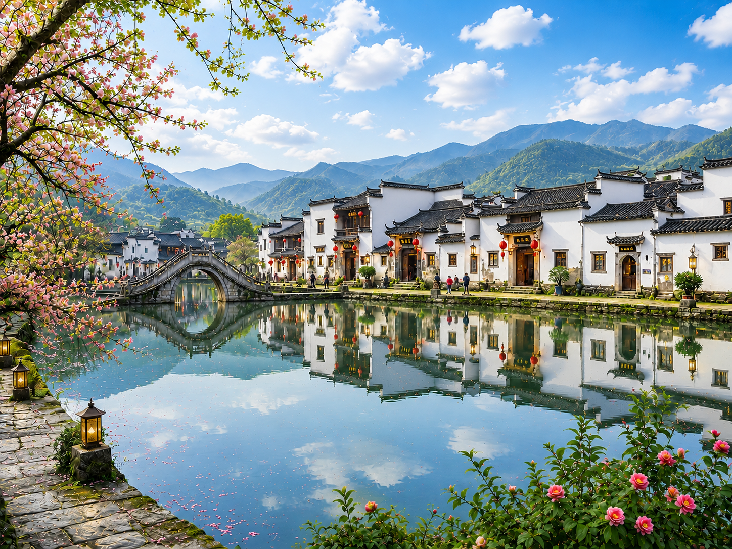 A scenic view of China