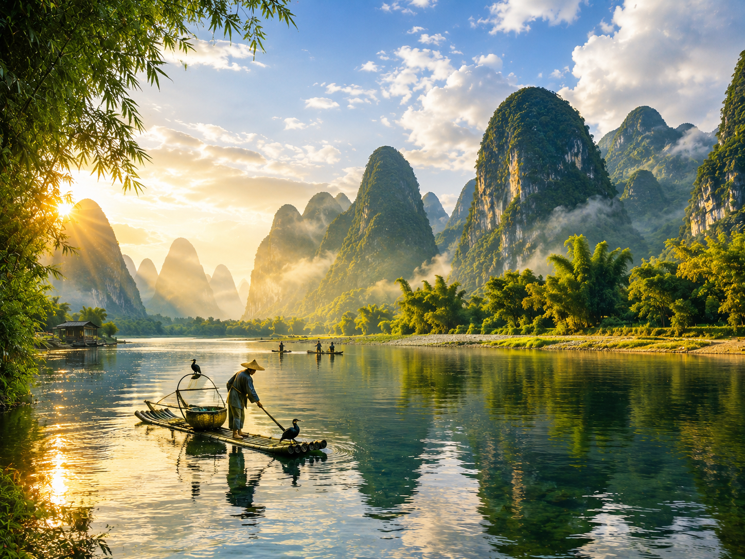 A scenic view of China
