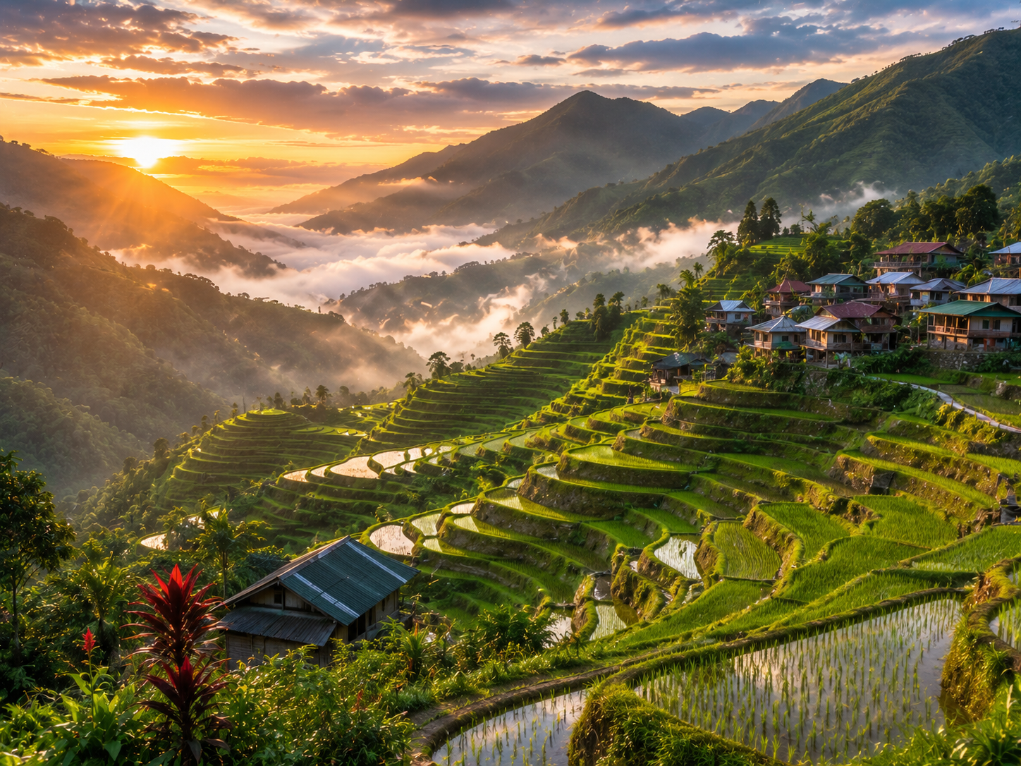 A scenic view of the Philippines