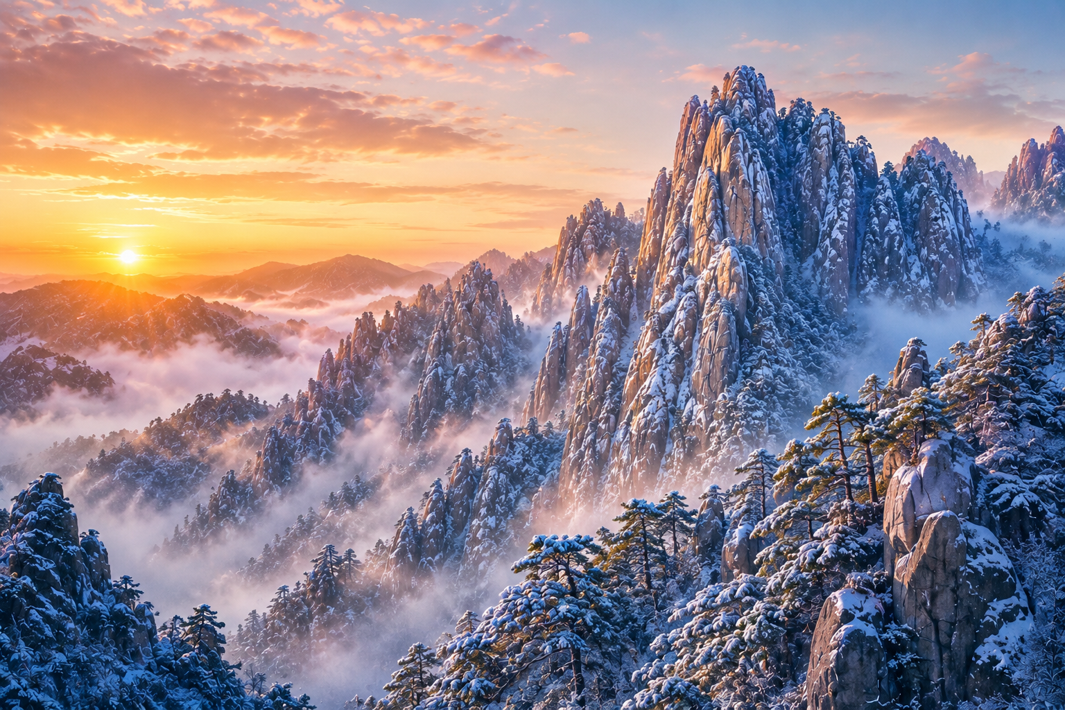 A scenic view of Korea
