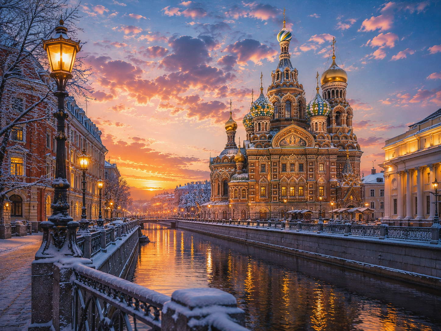 A scenic view of Russia