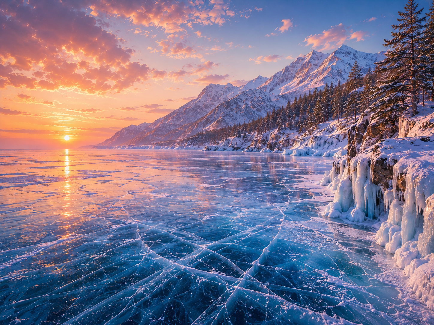 A scenic view of Russia