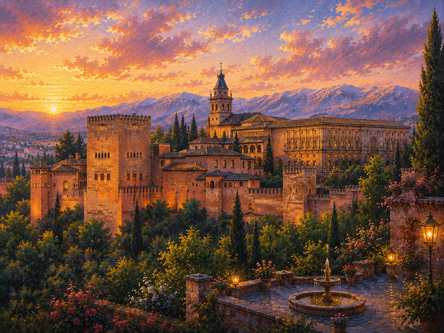 A scenic view of Spain