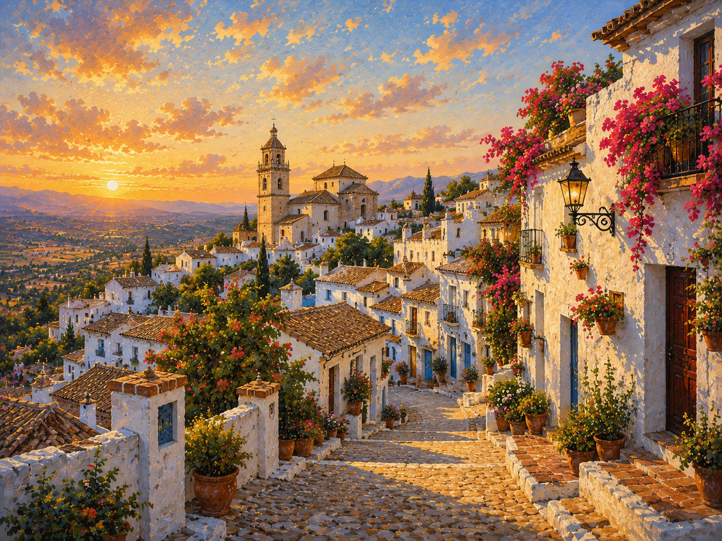 A scenic view of Spain